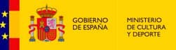 Logo del Ministerio de cultura y deportes del gobierno de España